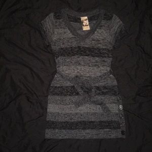 Women’s  large V neck sweater dress